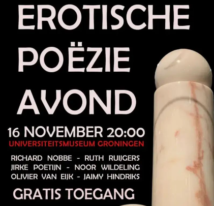 Erotische Poëzie Avond | Groningen